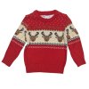 SSX01: Kids Reindeer Knitted Christmas Jumper (2-9 Years)